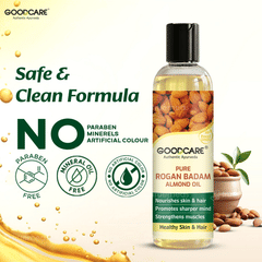 Goodcare Pure Rogan Badam Almond Oil 200ml
